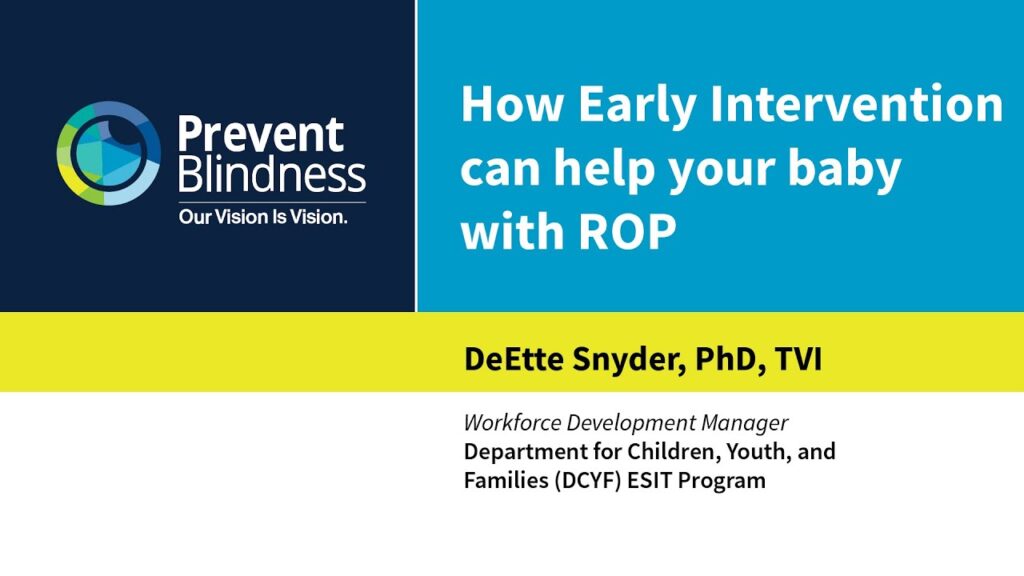 Retinopathy of Prematurity (ROP) - How early intervention can help your baby